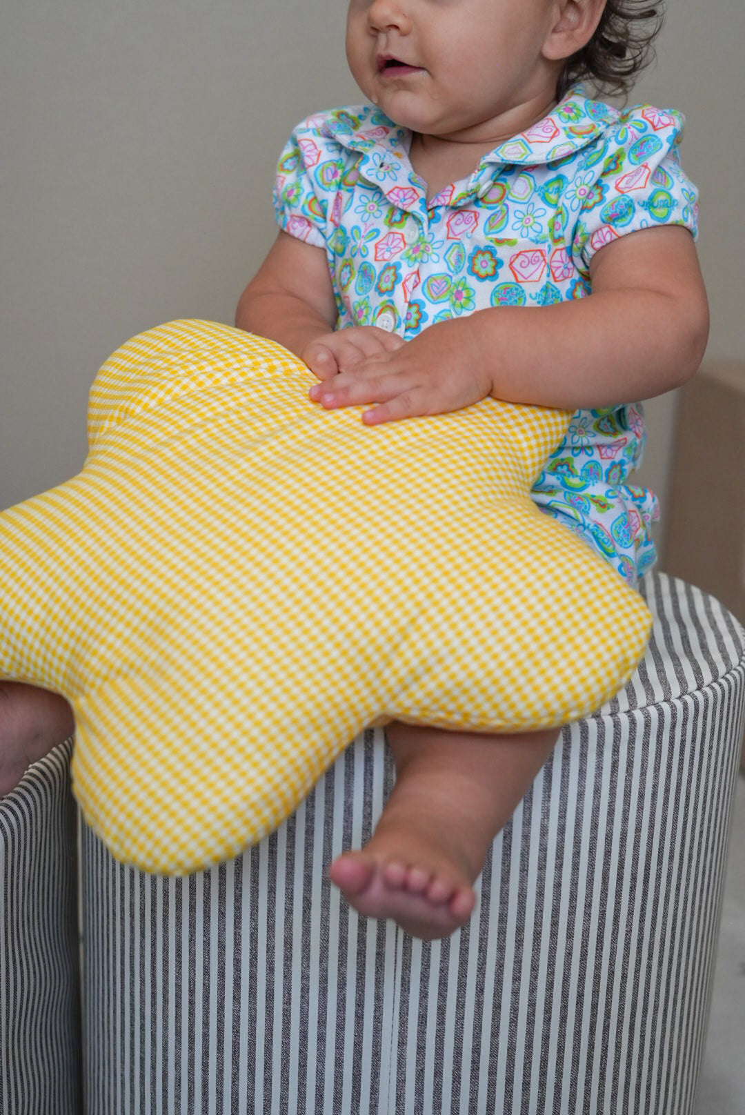 Handmade Star Shaped Pillow | Nursery & Kids Room Decor | Custom Fabric