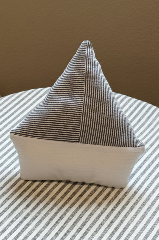 Handmade Fabric Sailboat | Nautical Nursery Decor & Kids Soft Toy