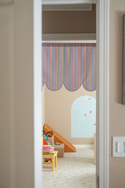 Handmade Scalloped Curtains