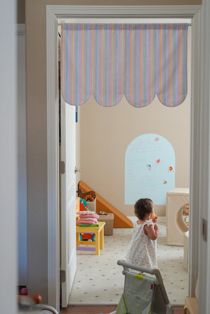Handmade Scalloped Curtains