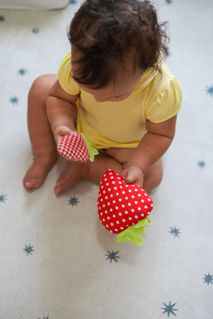 Fabric Stuffed Strawberries