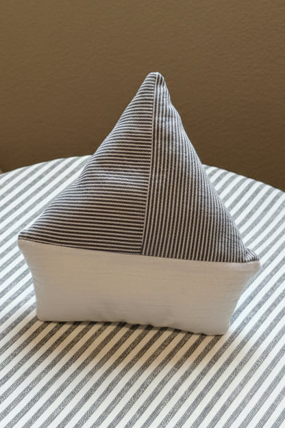 Handmade Fabric Sailboat | Nautical Nursery Decor & Kids Soft Toy